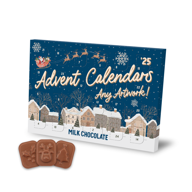 Advent Calendars – Mini Advent Calendar – Milk Chocolate³